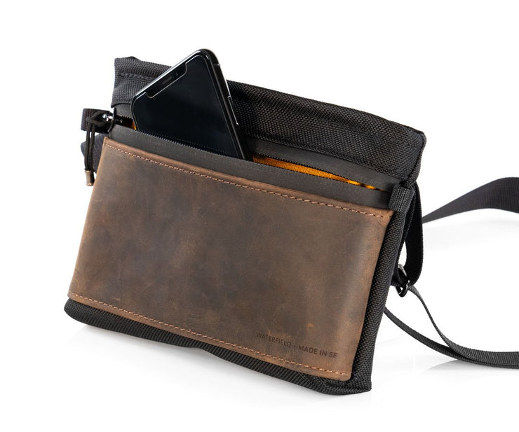 External pocket zips securely with water-resistant YKK zippers