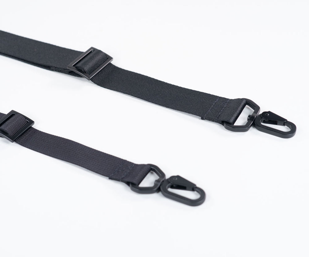 Black Simple strap  - 1-inch & 1.5-inch