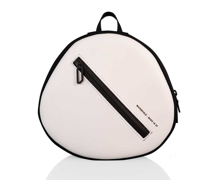 NEW White leather with ballistic nylon