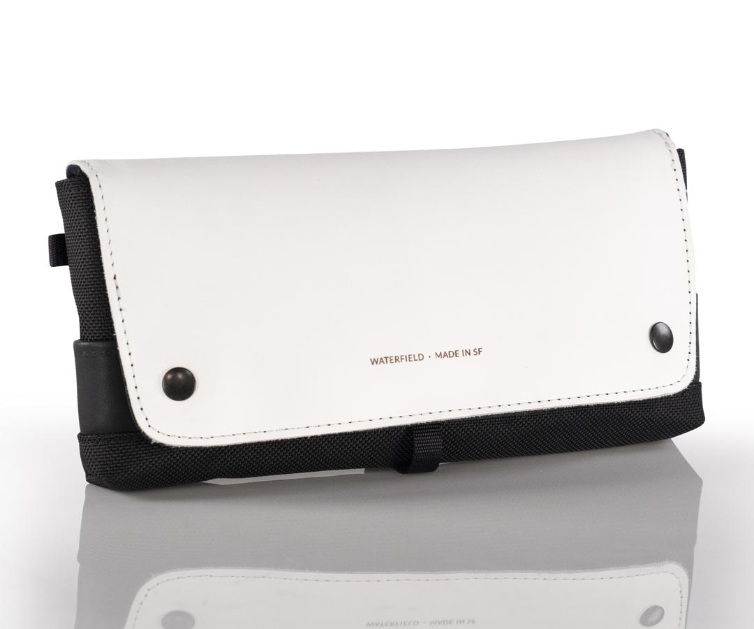 Ballistic Nylon w/ White Leather