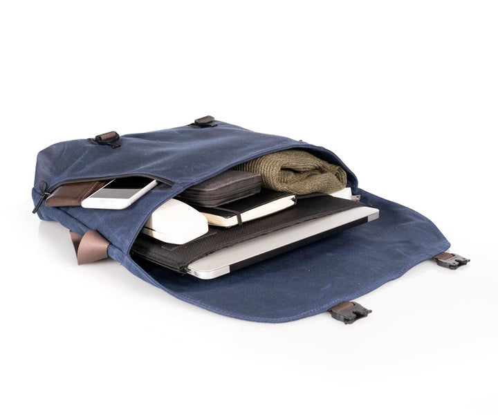 Fits a laptop-in-a-sleeve