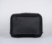 Ballistic nylon with Black Leather