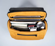 Fits two laptops and office essentials