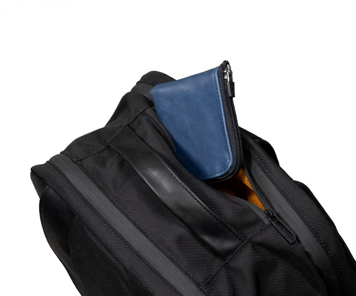 Top pocket for frequently-accessed items